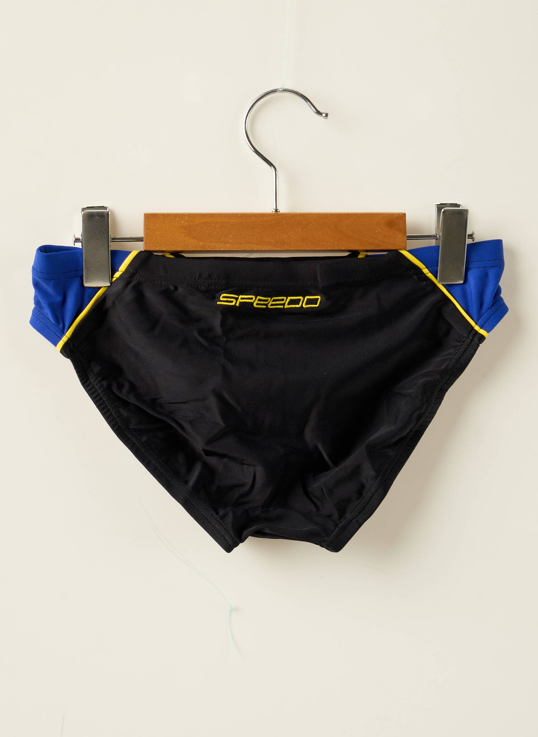Maudymosi kelnaitė siuvinėjimas juodas SPEEDO berniukas