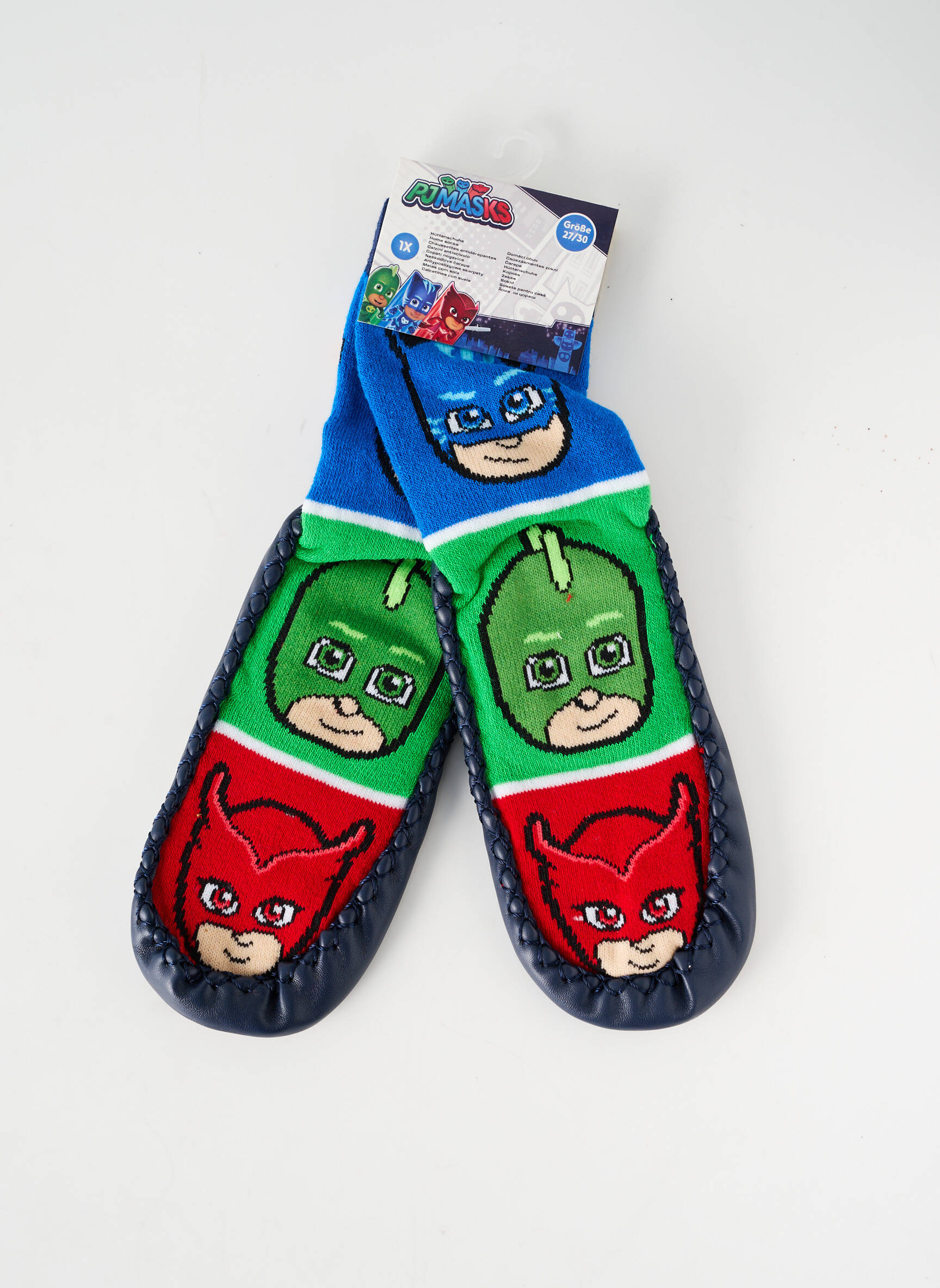 Bateliai/pantofliai apvalus mygtukas apvalus mygtukas mėlyna PJ MASKS berniukas