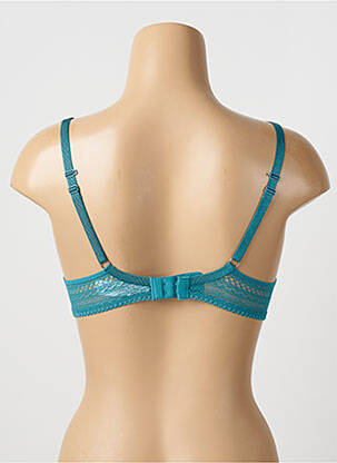 Liemenėlė daugiapozicinė petneša push-up liemenėlė su aukštu palaikymu žalias PASSIONATA moteris