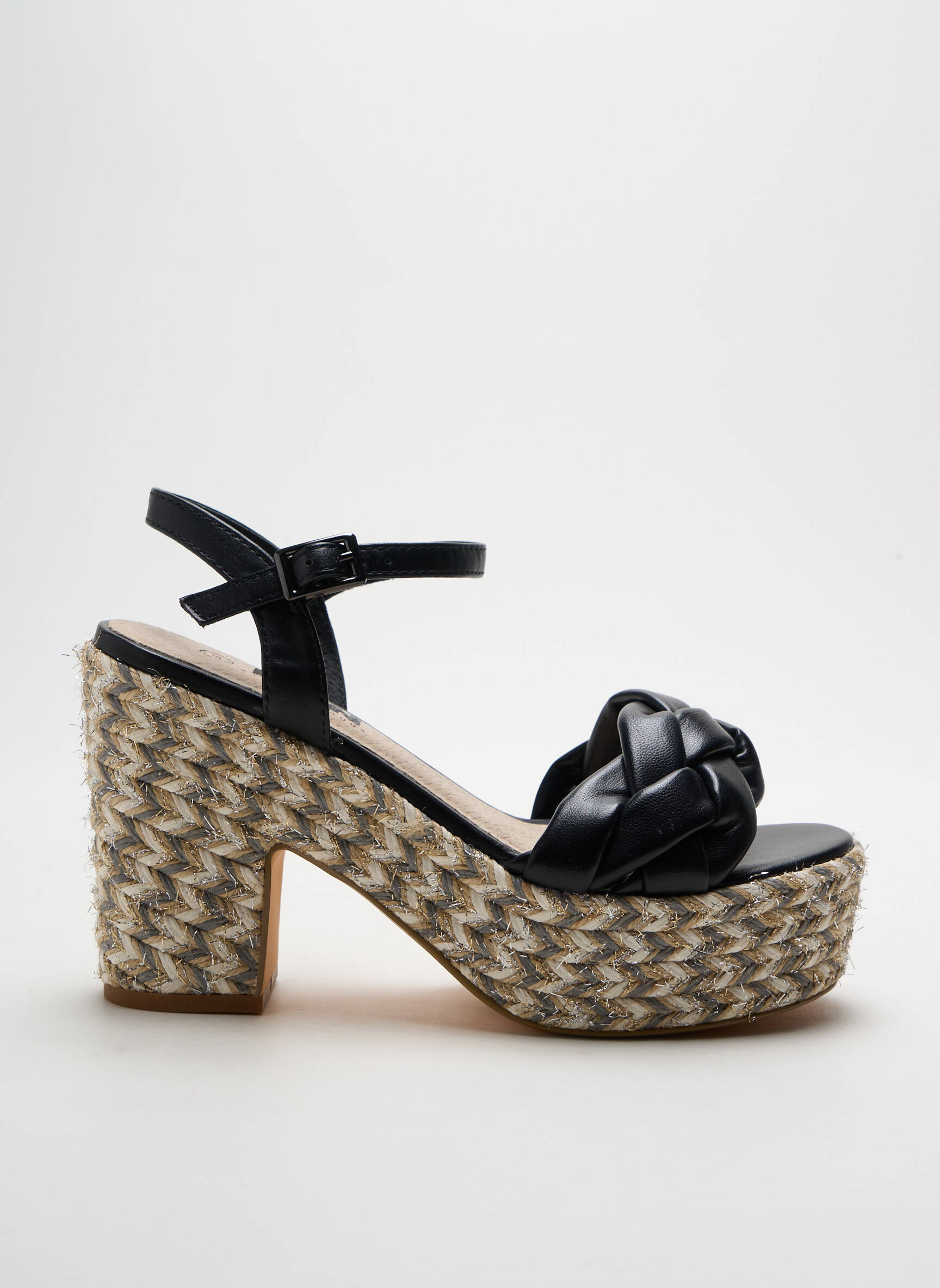 Espadrilės užsegimas kilpa(s) kulnas nuo 7 iki 9 cm juodas ELUE PAR NOUS moteris