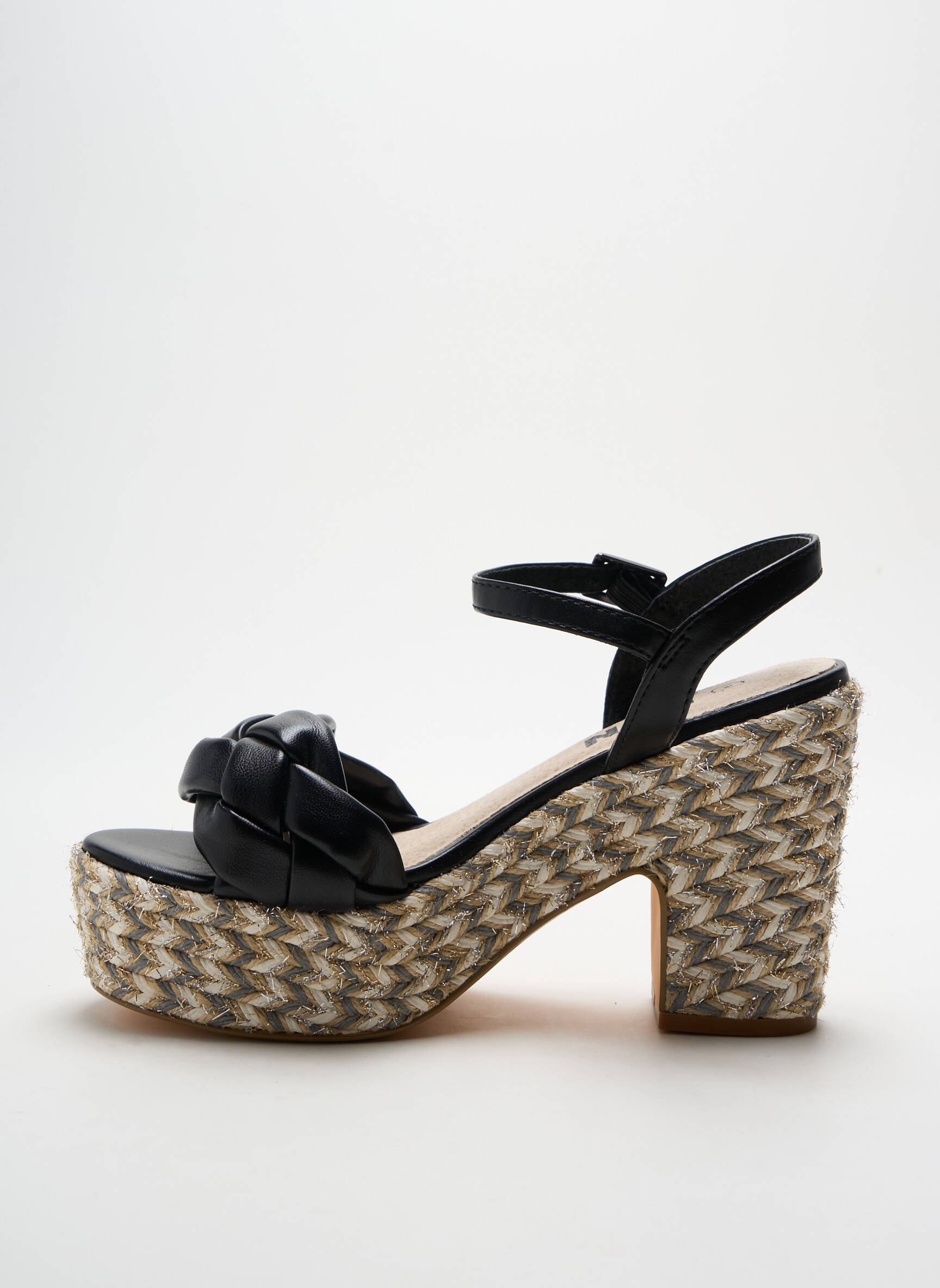 Espadrilės užsegimas kilpa(s) kulnas nuo 7 iki 9 cm juodas ELUE PAR NOUS moteris