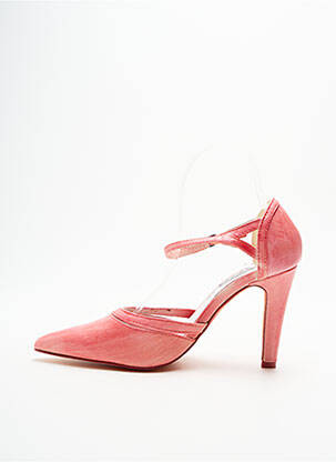 Aukštakulniai satino audinys kulnas nuo 7 iki 9 cm rožinė 226 SHOES moteris