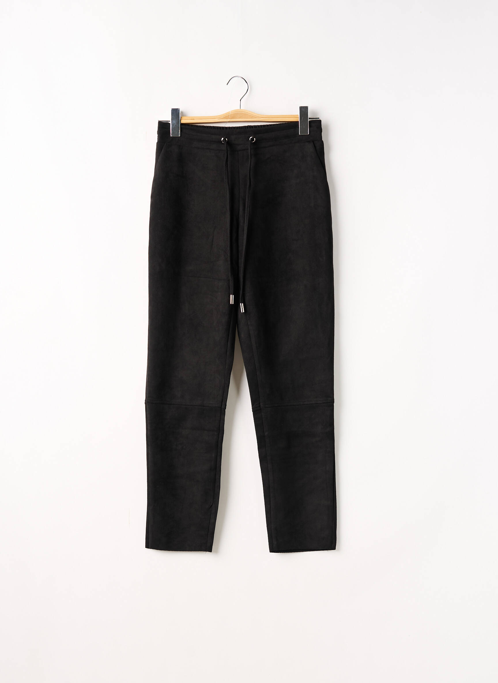 Tiesi kelnė tamprumas normala dydis juodas KAFFE moteris