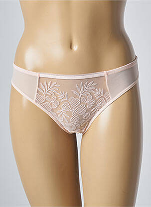 Tanga tulio audimas rožinė SIMONE X SIMONE PÉRÈLE moteris