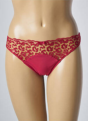 Tanga tulio audimas raudona SIMONE PERELE moteris