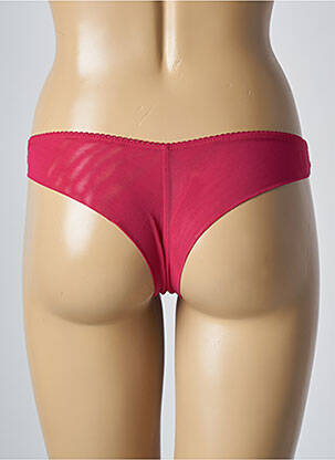 Tanga tulio audimas raudona SIMONE PERELE moteris