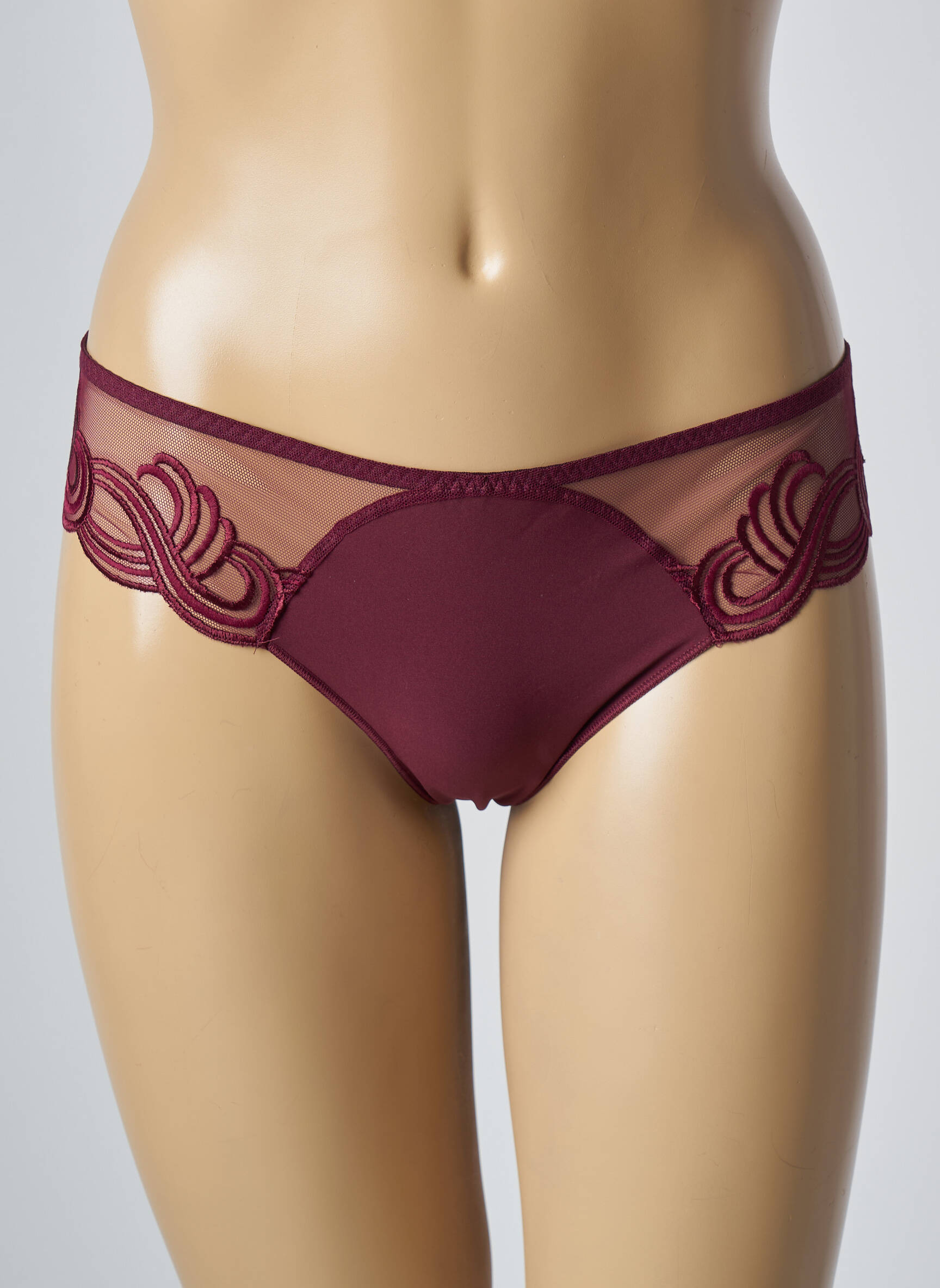 Tanga tulio audimas raudona SIMONE PERELE moteris