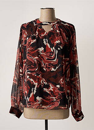 Bluzonai lengva ir skaidri ilgos rankovės rudas FREEMAN T.PORTER moteris