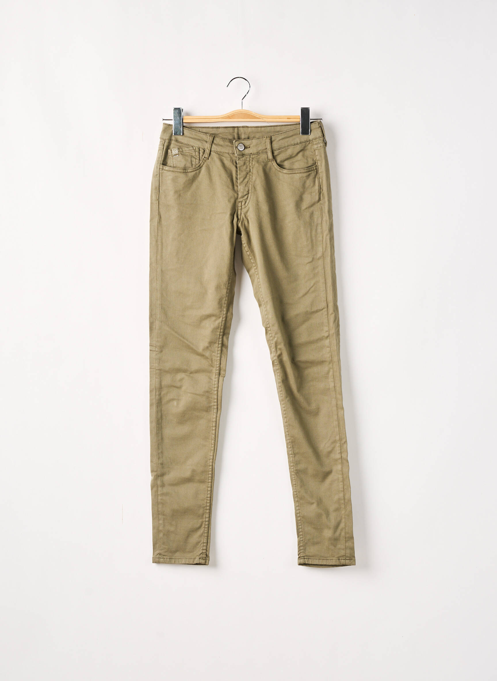 Lieknos kelnės maža dydžio maža dydžio žalias LE TEMPS DES CERISES moteris