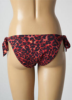 Maudymosi kelnaitės satino efektas bikini raudona MARLIES DEKKERS moteris