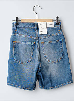 Šortas denimo audinys aukšta talija mėlyna PEPE JEANS moteris