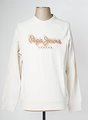Mikroskopas jersey audinys ilgos rankovės baltas PEPE JEANS vyras