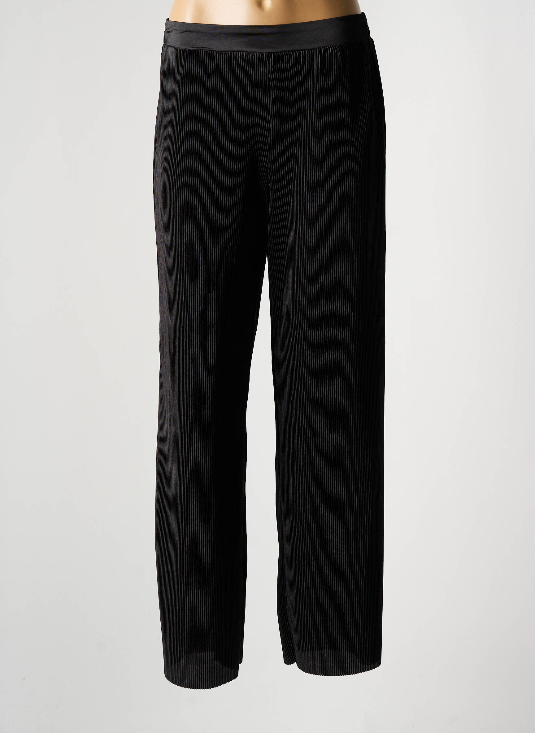 Platus kelnes sklandi forma normala dydis juodas VERO MODA moteris