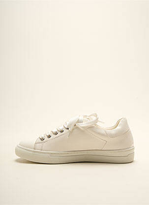 Bėgimo bateliai lygus medžiaga plokščias kulnas iki 3 cm baltas I LOVE SHOES moteris