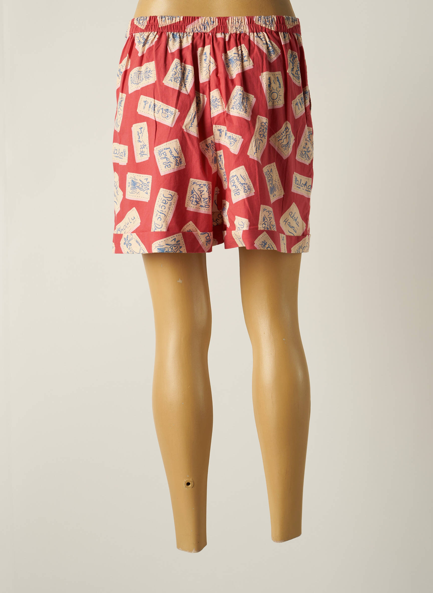 Šortas raudona COMPAÑIA FANTASTICA moteris