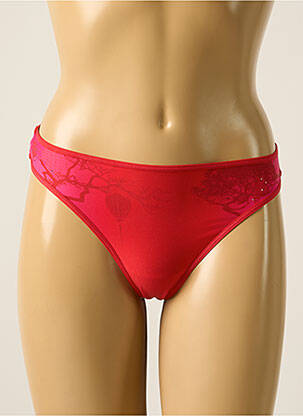 Tanga tamprumas raudona MARLIES DEKKERS moteris