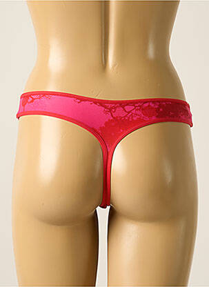 Tanga tamprumas raudona MARLIES DEKKERS moteris