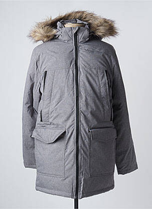 Parka ilgos rankovės su gobtuvu pilka JACK & JONES vyras