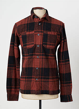 Kasdienis švarkas priekinė mygtukų uždarymo sistema rudas JACK & JONES vyras