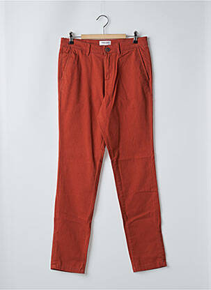 Chino kelnė popelinos audinys, kuris pasižymi lygiu ir tankiu paviršiumi. normala dydis oranžinė JACK & JONES vyras