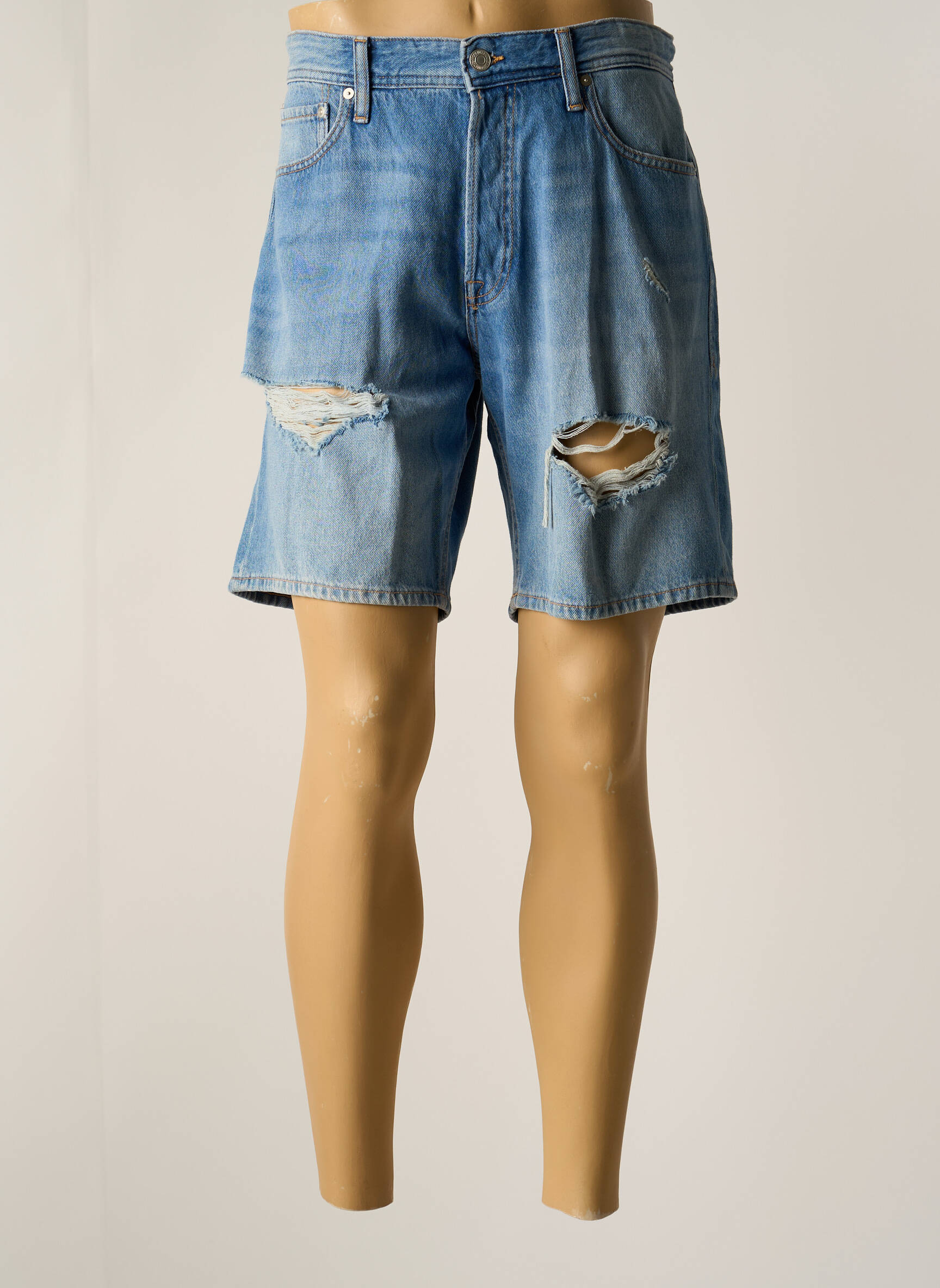 Bermudas denimo audinys normala dydis mėlyna JACK & JONES vyras