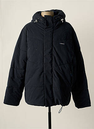 Parka bordo apdailos rankogaliai su gobtuvu mėlyna RAGWEAR vyras