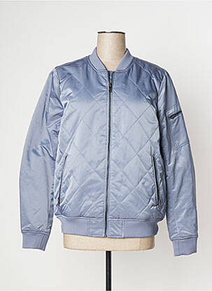 Pūkinė striukė be gobtuvų be gobtuvų mėlyna TOMMY HILFIGER moteris