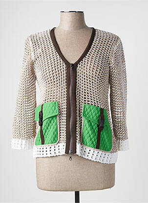 Ilgų rankovių liemenė bežinis TRICOT CHIC moteris