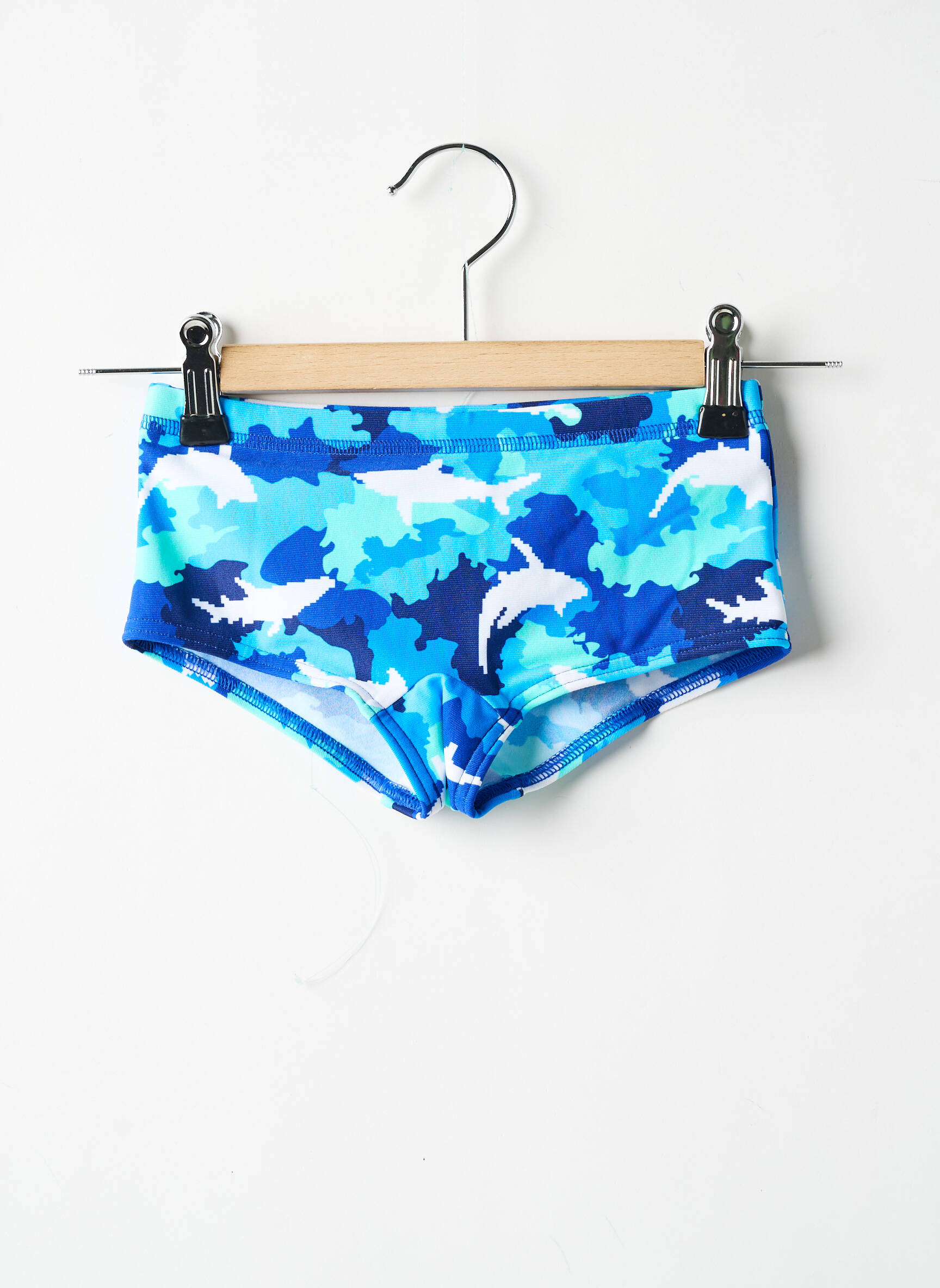 Maudymosi kelnaitė satino efektas mėlyna FUNKY TRUNKS berniukas