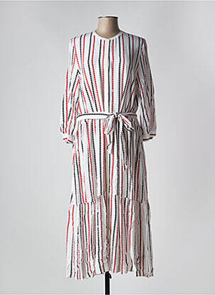 Pusilgių suknelė 3/4 rankovės 3/4 rankovės bežinis TOMMY HILFIGER moteris