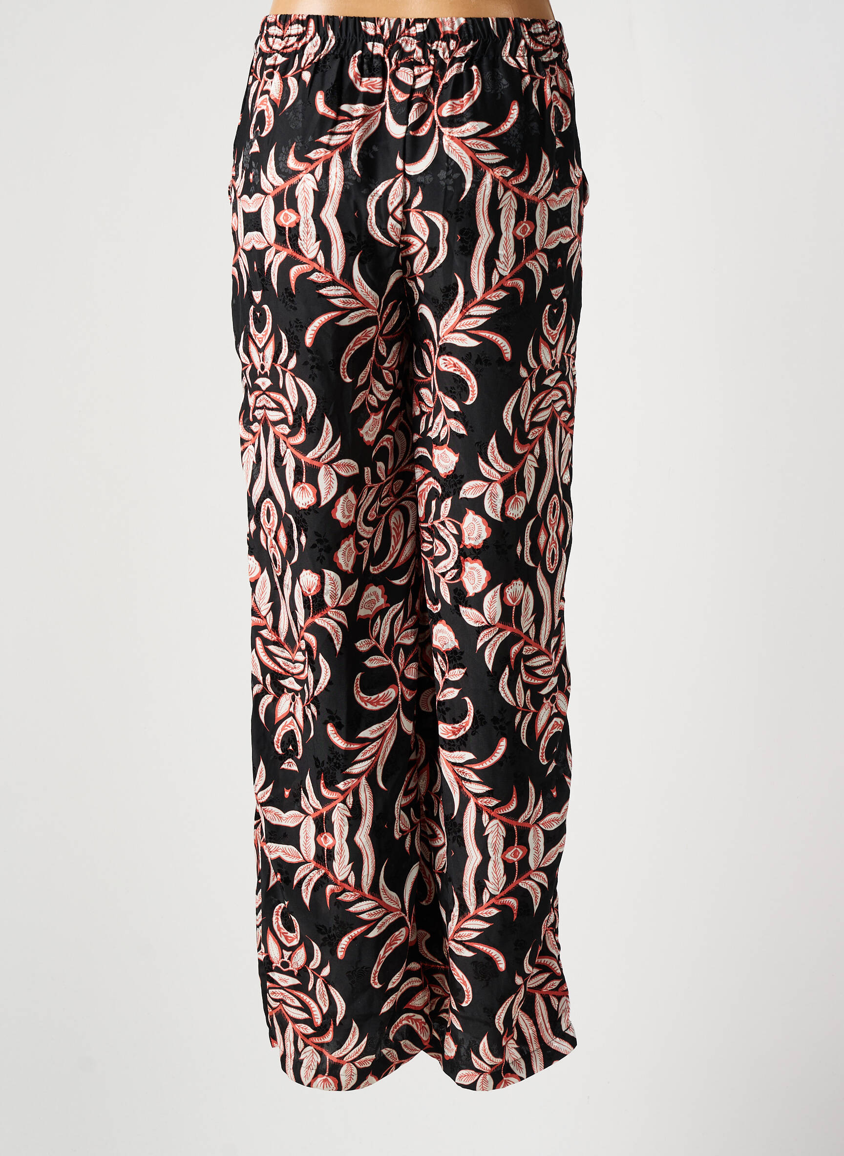 Platus kelnes sklandi forma aukšta talija juodas VERO MODA moteris