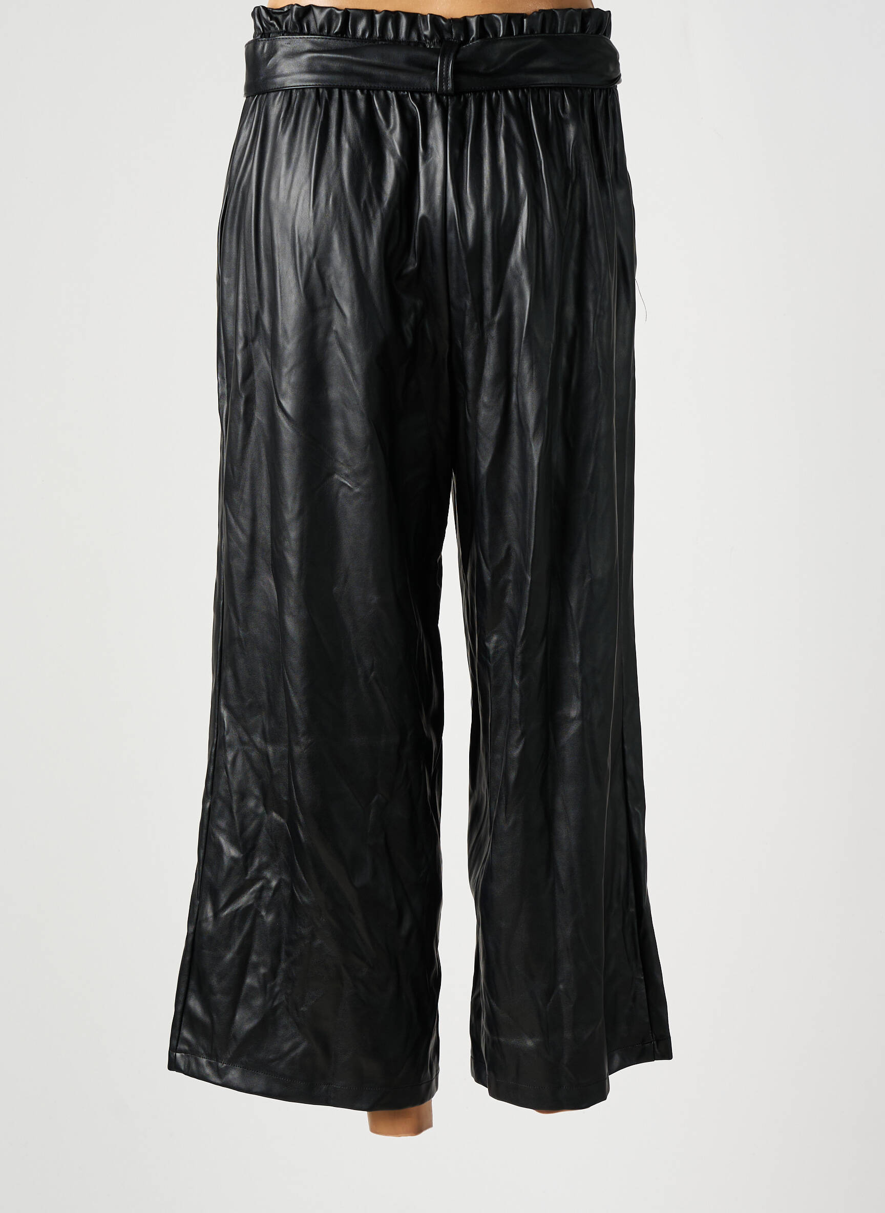 7/8 kelnės aukšta talija aukšta talija juodas ASTRID BLACK LABEL moteris