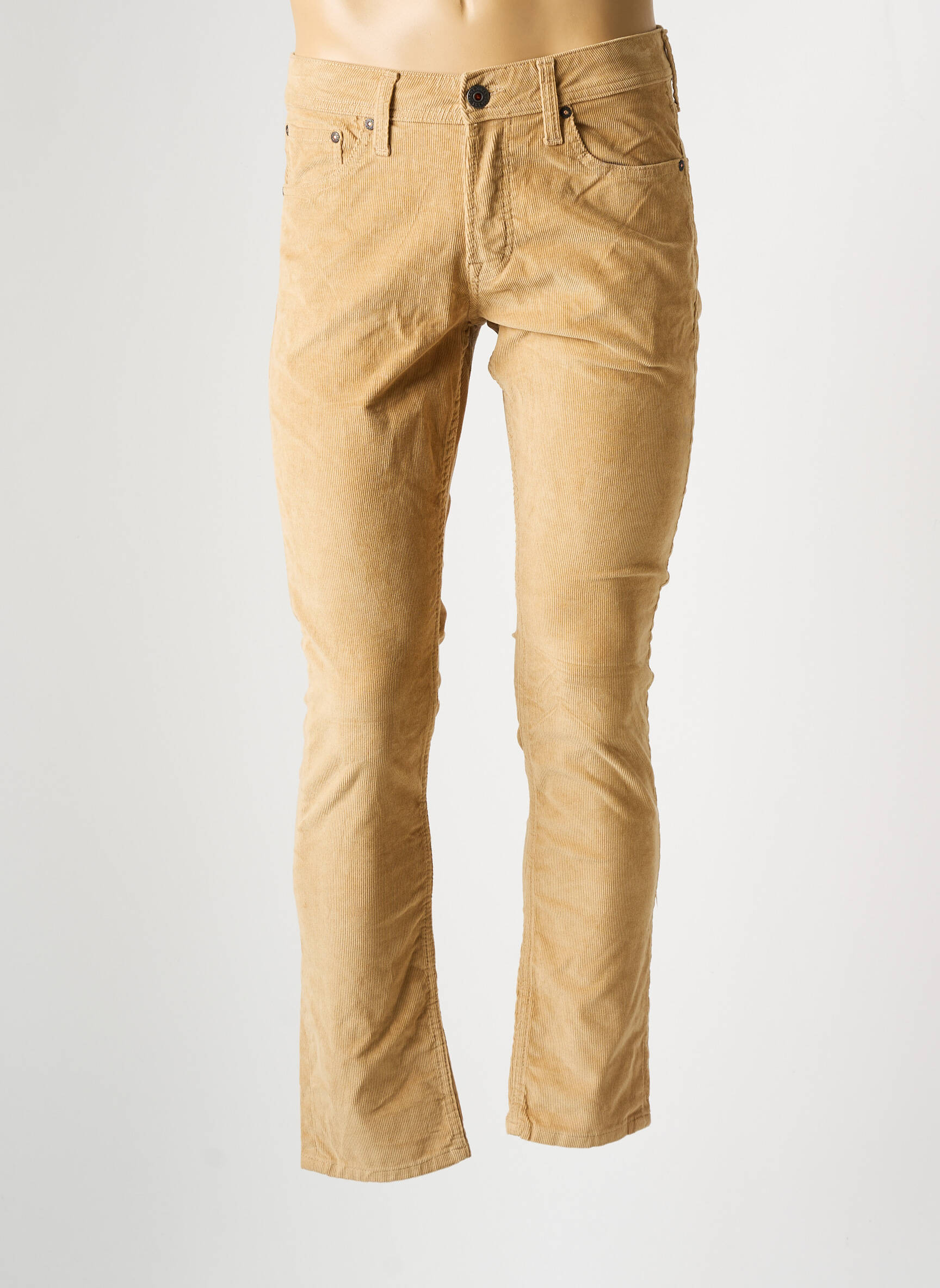 Lieknos kelnės aksomo audimas maža dydžio bežinis JACK & JONES vyras
