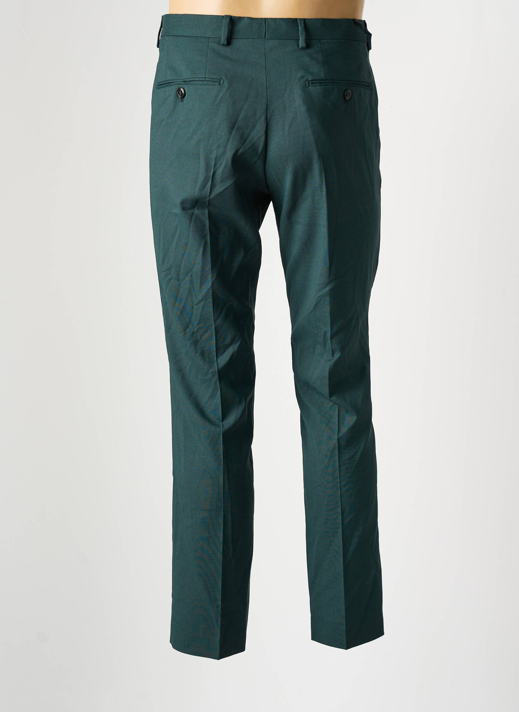 Chino kelnė uždarymas su užtrauktuku po mygtuku uždengimu žalias JACK & JONES vyras