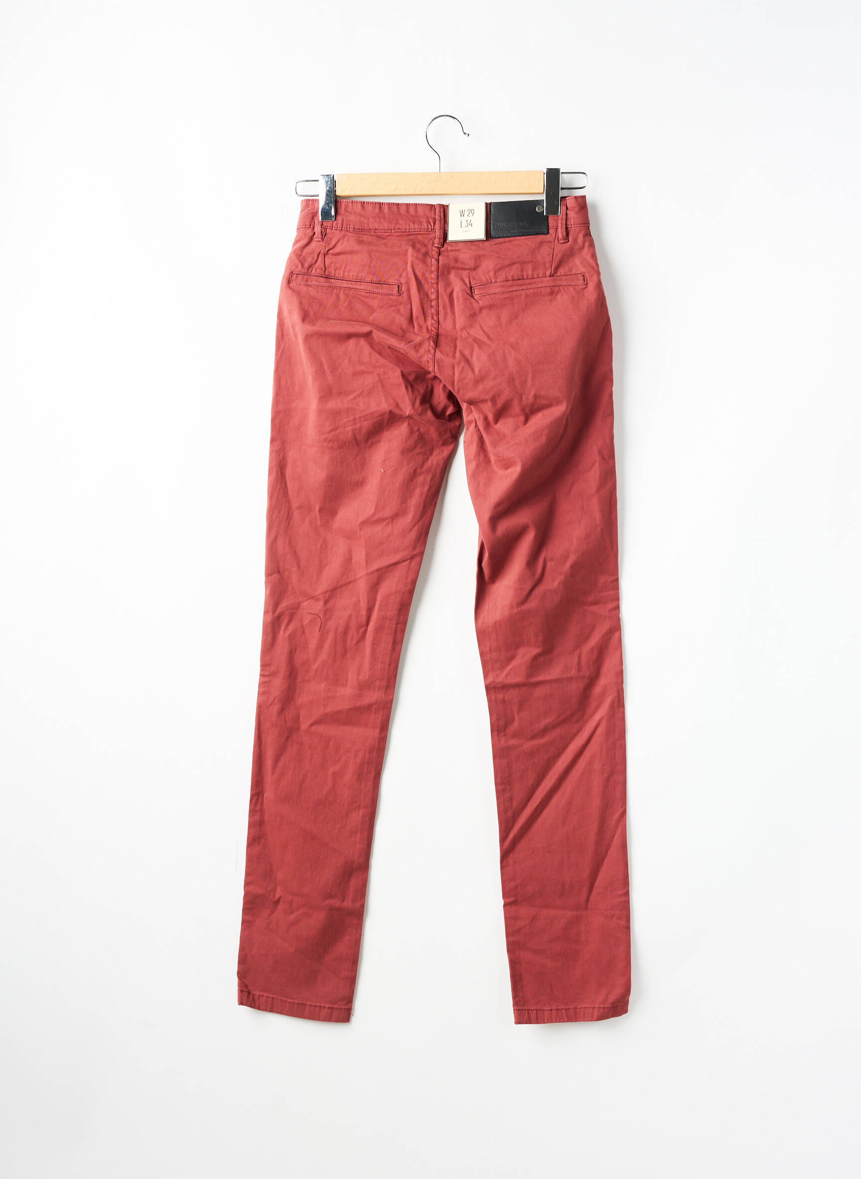 Chino kelnė kišenės raudona SHINE ORIGINAL vyras