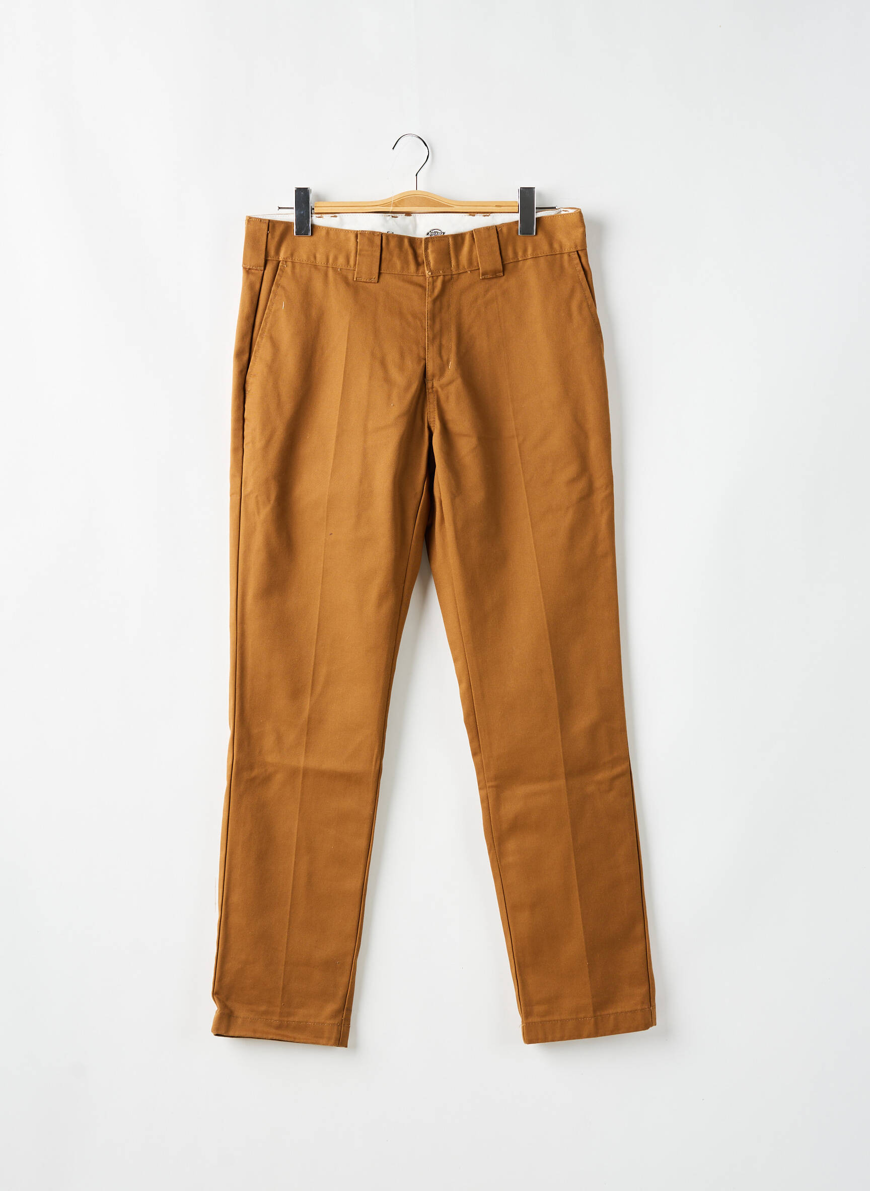 Chino kelnė užtrauktukas po atvartu su kabliu normala dydis rudas DICKIES vyras