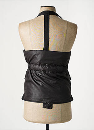 Be rankovių liemenė centrinė iškirptė juodas COP COPINE moteris