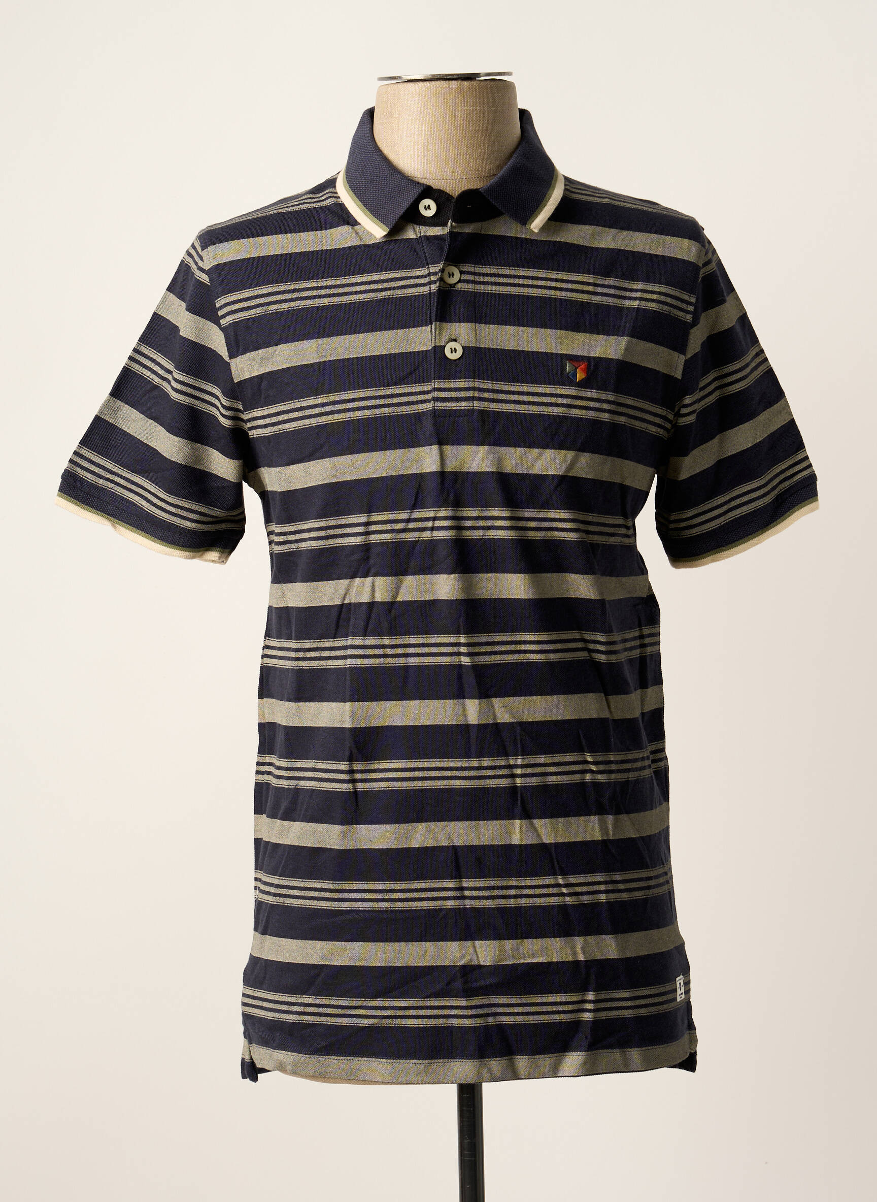 Polo tamprumas trumpas rankovės mėlyna JACK & JONES vyras