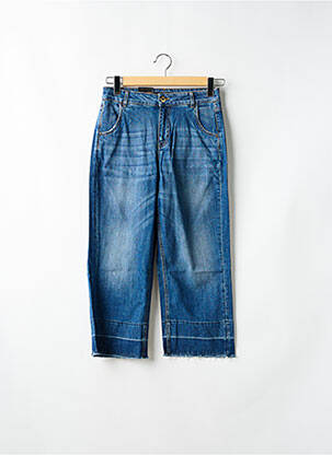 Tiesios kirpimo džinsai aukšta talija aukšta talija mėlyna TRUSSARDI JEANS moteris