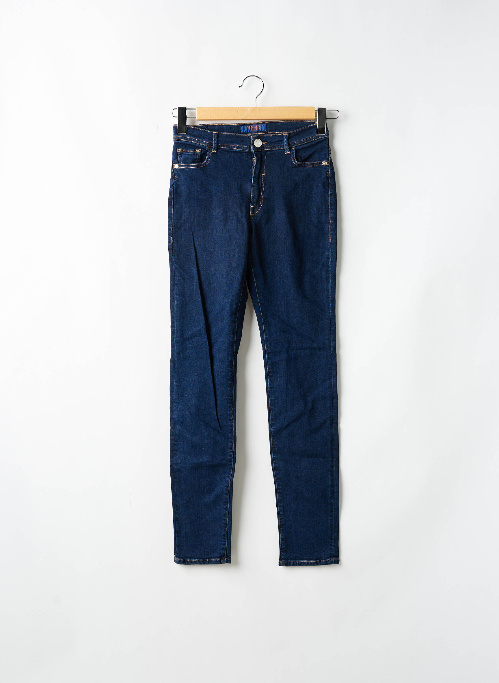 Lieknos džinsai brutinis audimas normala dydis mėlyna TRUSSARDI JEANS moteris