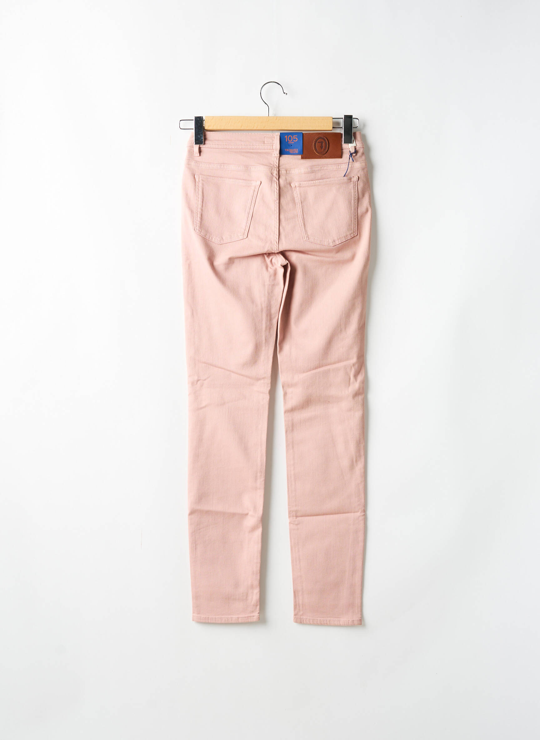 Lieknos kelnės lieknas normala dydis rožinė TRUSSARDI JEANS moteris