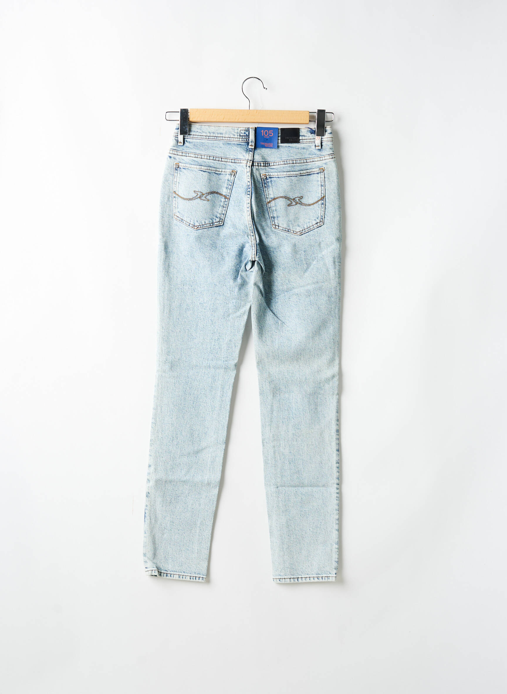 Lieknos džinsai normala dydis normala dydis mėlyna TRUSSARDI JEANS moteris