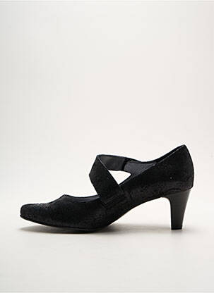 Aukštakulniai satino audinys kulnas nuo 4 iki 6 cm juodas ARTIKA SOFT moteris