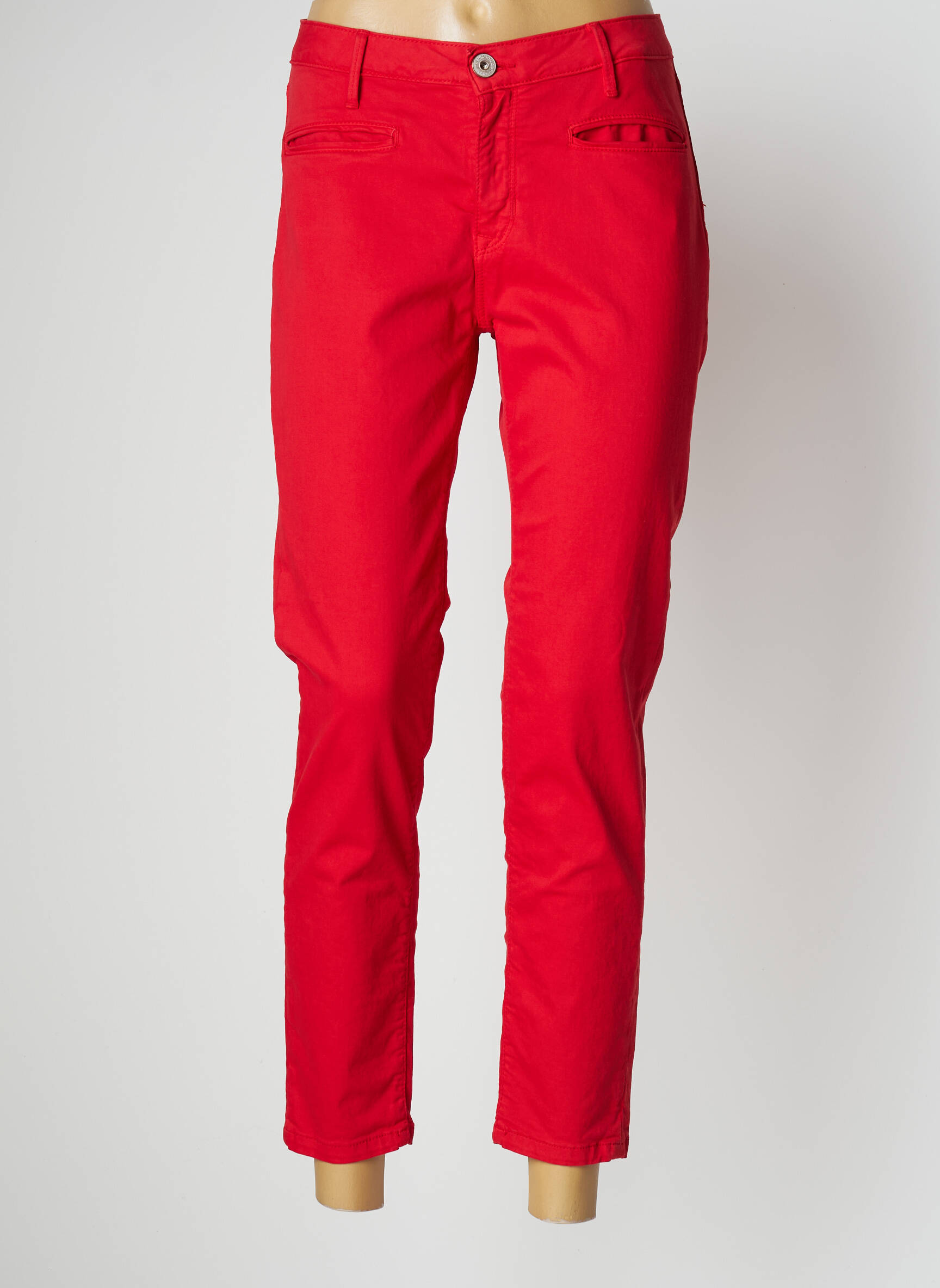 7/8 kelnės tamprumas normala dydis raudona DENIM STORIES moteris