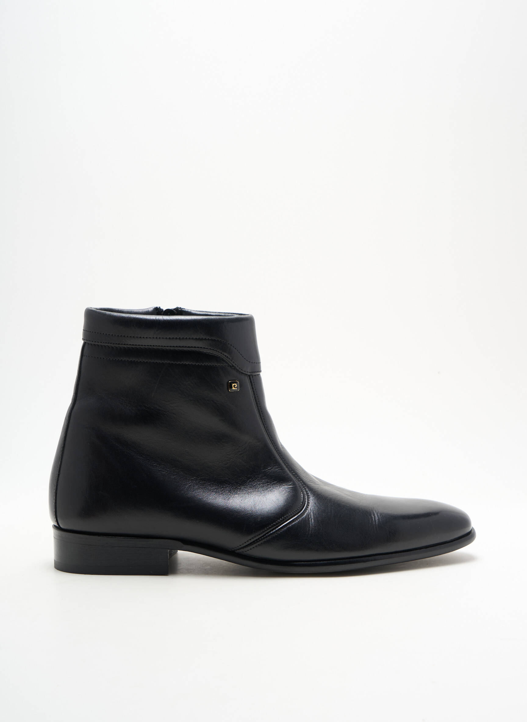Batai/botai odinė išorinė padas žemas kulnas juodas PIERRE CARDIN vyras