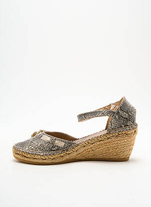 Espadrilės užsegimas kilpa(s) kulnas nuo 7 iki 9 cm pilka TONI PONS moteris