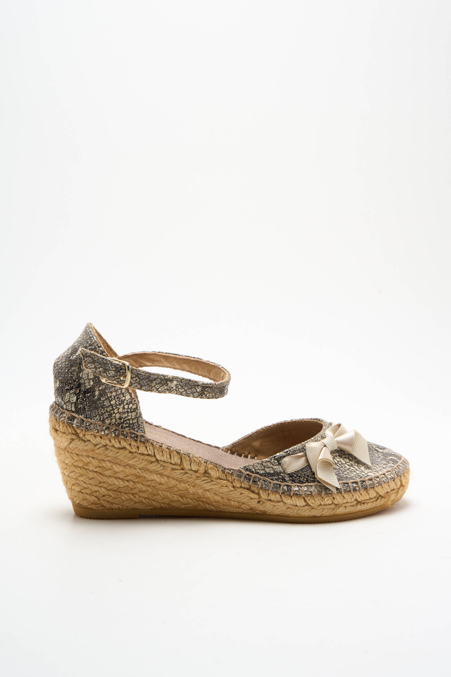 Espadrilės užsegimas kilpa(s) kulnas nuo 7 iki 9 cm pilka TONI PONS moteris
