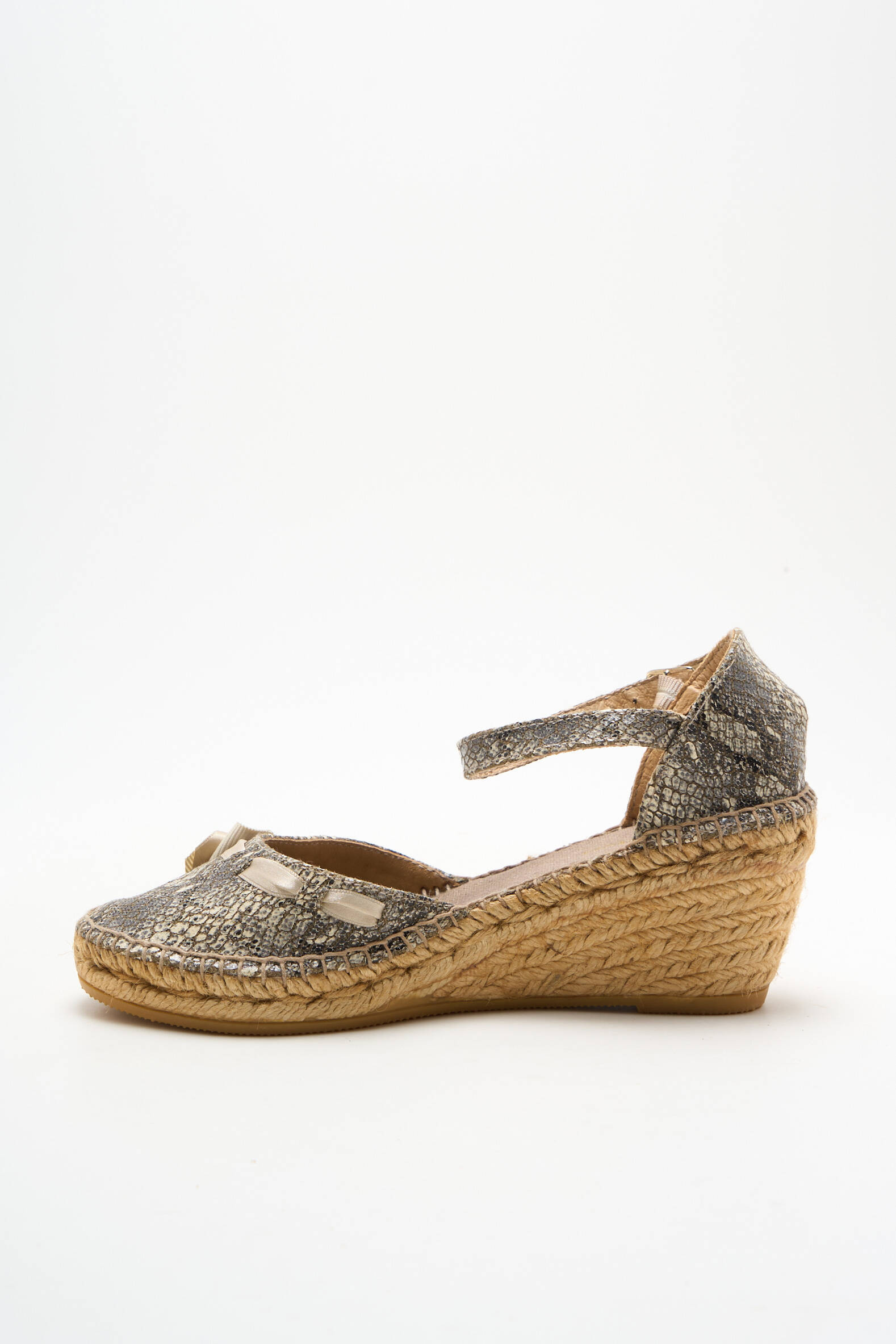 Espadrilės užsegimas kilpa(s) kulnas nuo 7 iki 9 cm pilka TONI PONS moteris