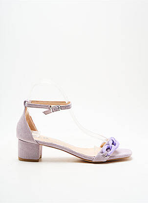 Sandalai/nu pėdos amortizuojančios pado tipas kulnas nuo 4 iki 6 cm violetinis ELUE PAR NOUS moteris