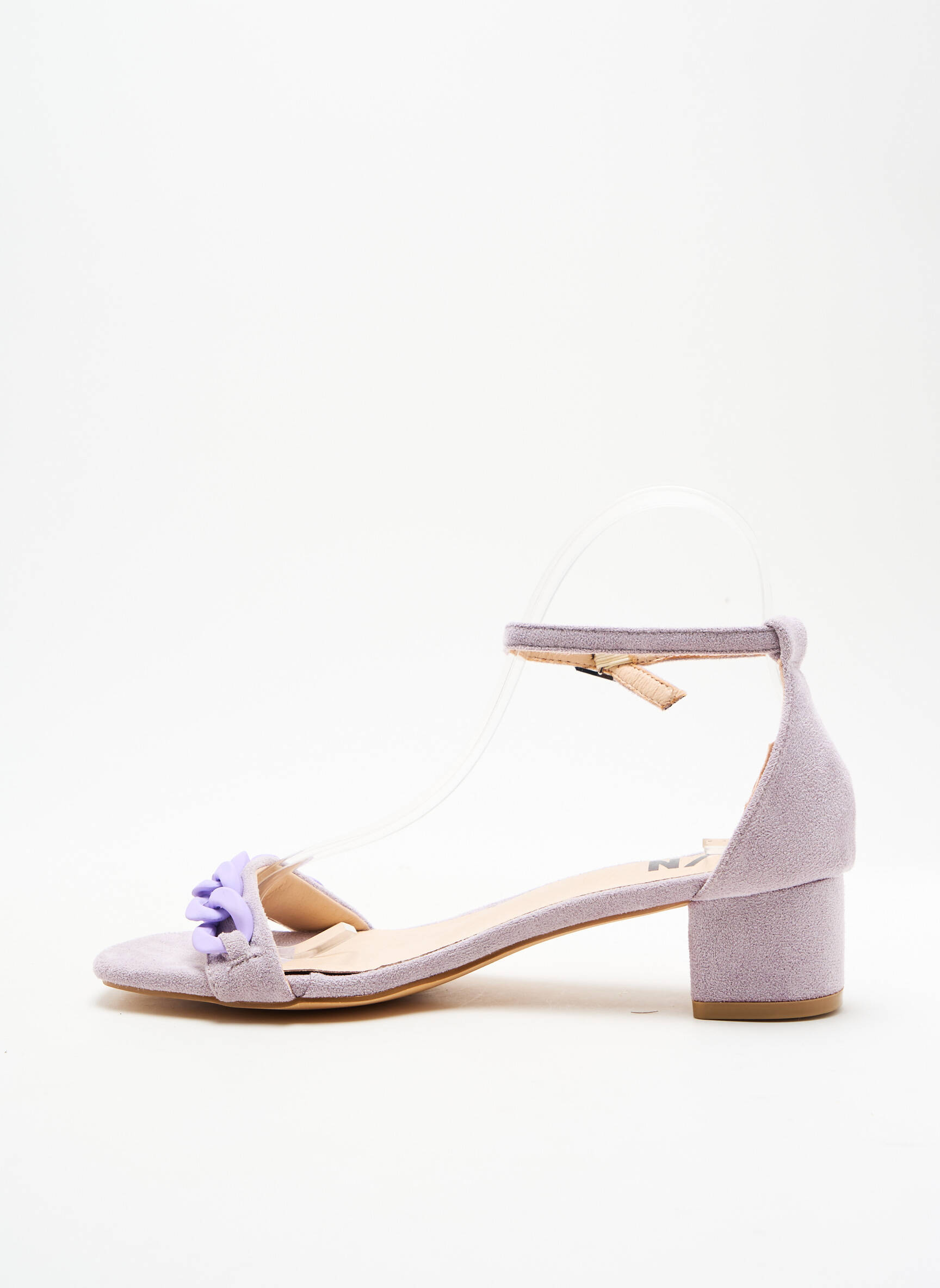 Sandalai/nu pėdos amortizuojančios pado tipas kulnas nuo 4 iki 6 cm violetinis ELUE PAR NOUS moteris